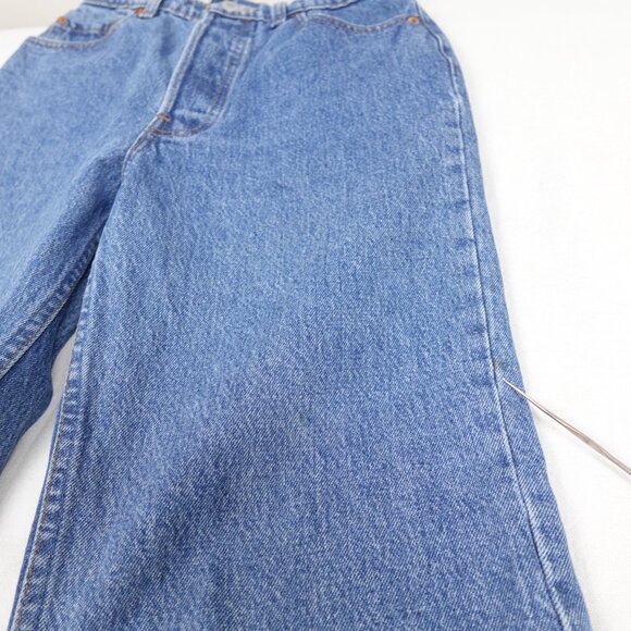 Vintage Levi's 501 Mom Jeans Women's 26x32 High Waist Tapered Leg 90s - Picture 14 of 14